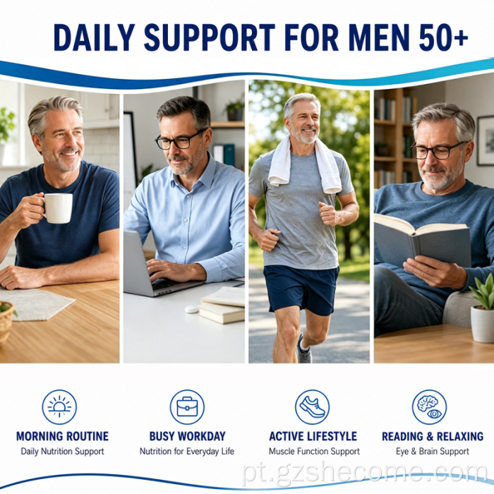 Shecome Multivitamínico Vitamina D3 Vitaminas B Zinco Comprimidos